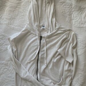 Women’s XS old navy thin zip up sweatshirt